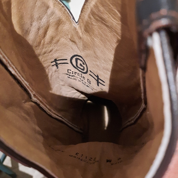 Womens Circle G pull on boots - Picture 6 of 6